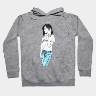 Modern girl Hoodie